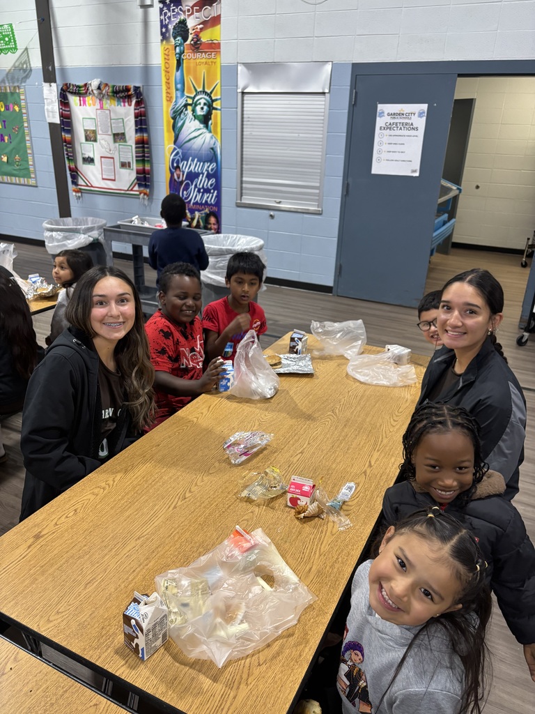 GCHS Lady Buffs at Gertrude Walker Elementary School 