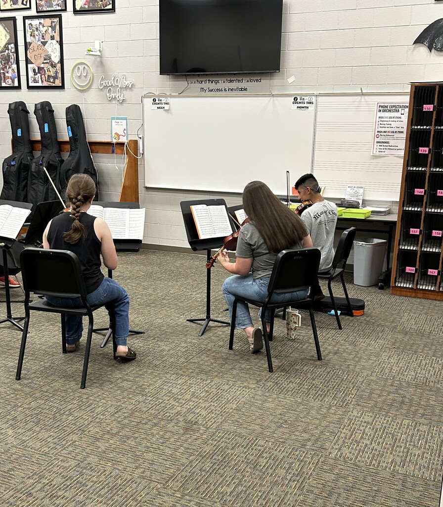 Orchestra Students 