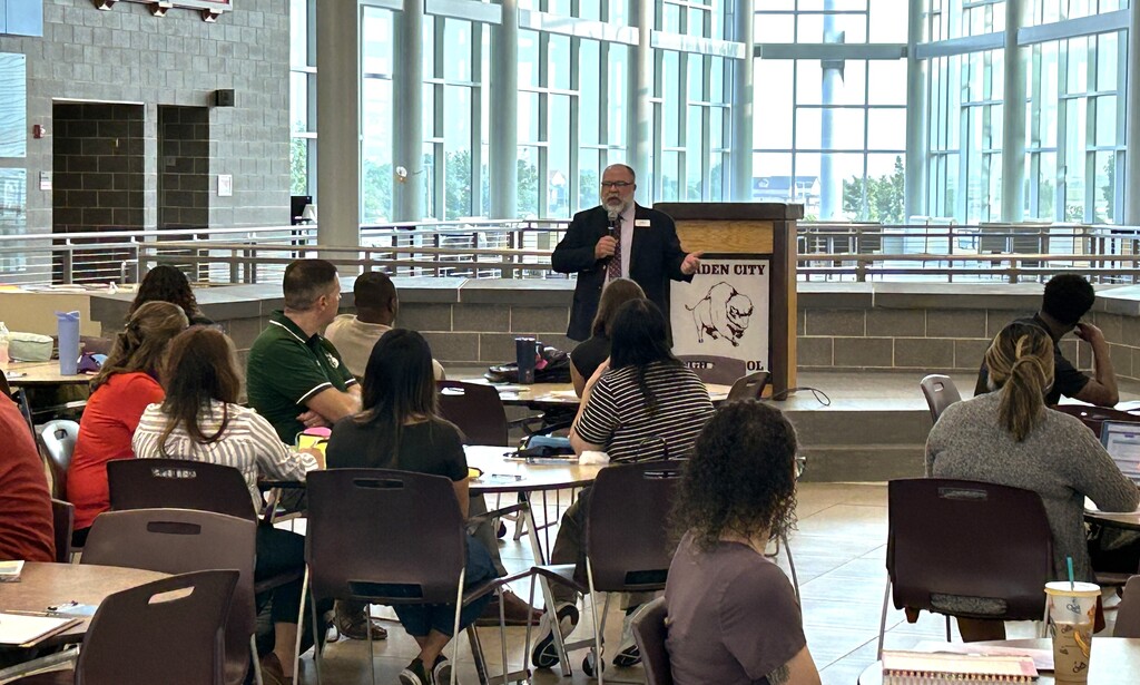 Josh Guymon Welcome New Teachers 