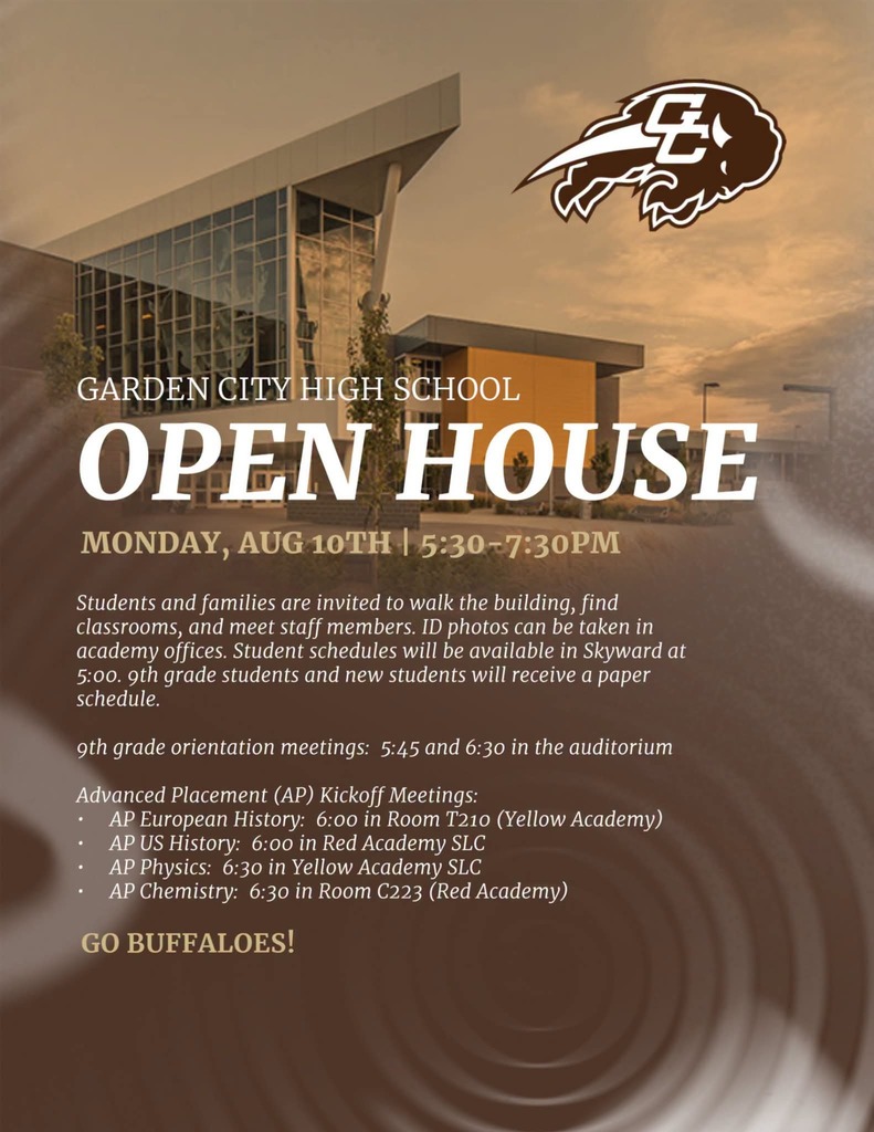 GCHS Open House 