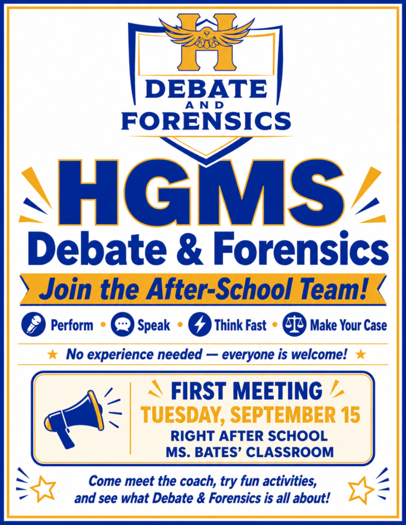 Debate and Forensics Meeting