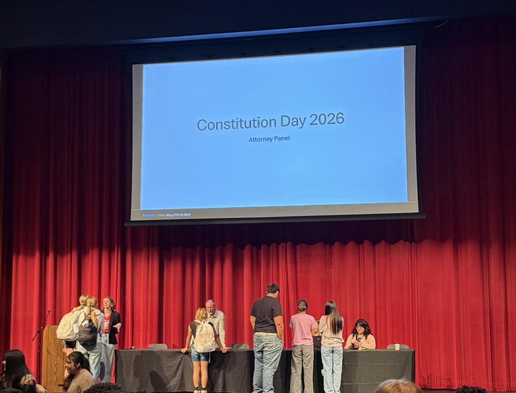 GCHS CTE Constitution Day