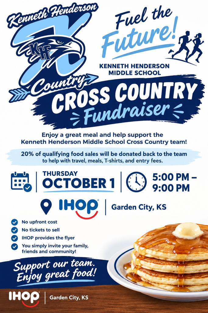 IHOP Fundraiser KHMS Cross Country 