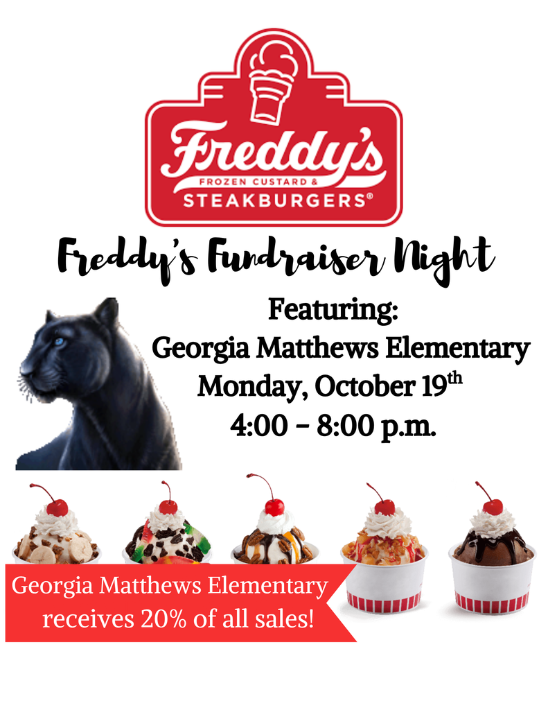 Freddy's Fundraiser Georgia Matthews