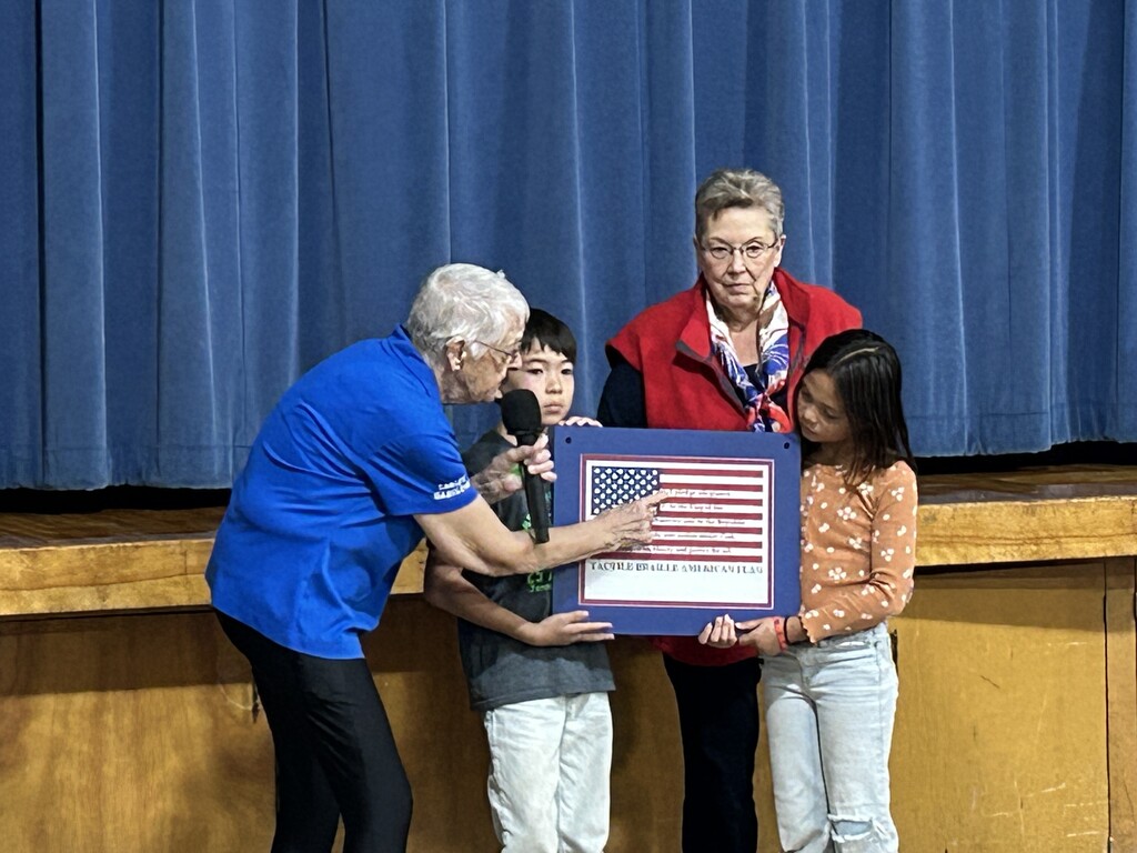 Braille Flags at schools 