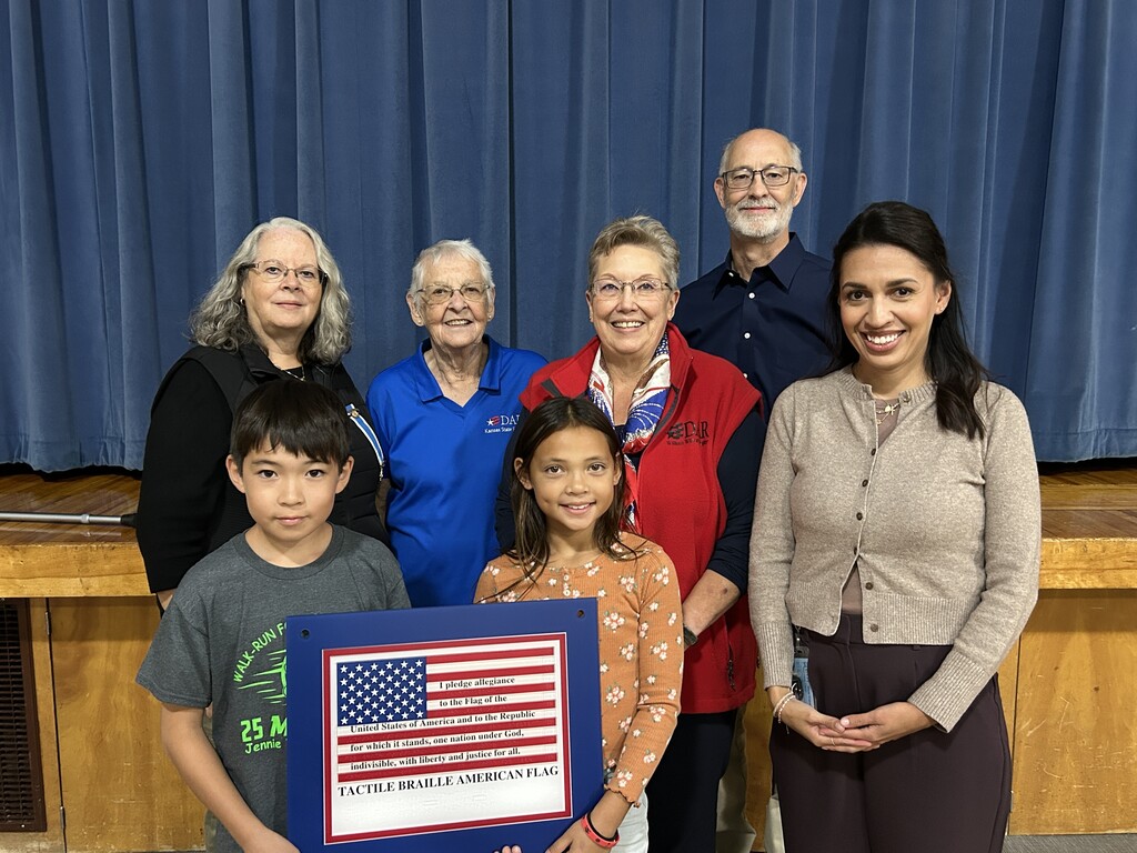 Braille Flags at schools 