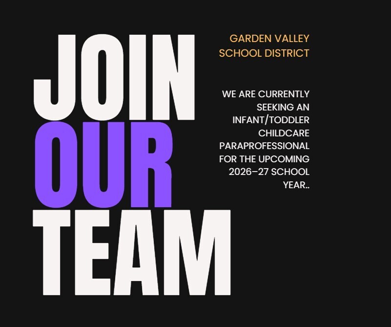 Infant Toddler Childcare Professional Job Opening