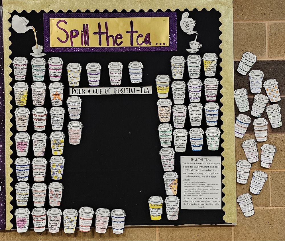 Interactive bulletin board