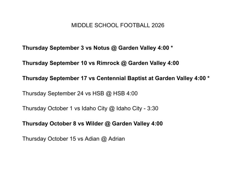 MS Football