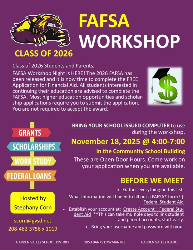 FAFSA Flier