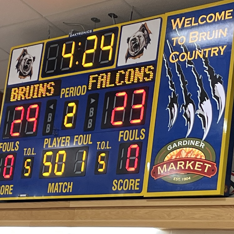 JV halftime score