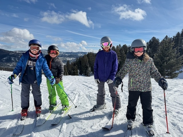 Grades 3-6 had a great time in the Bridger Bowl PE Program