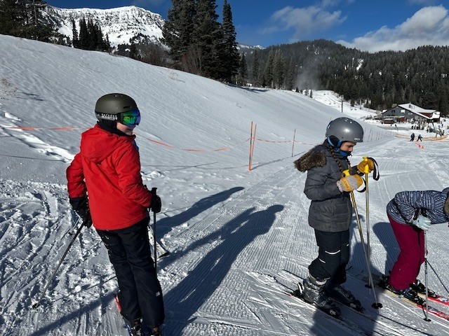 Grades 3-6 had a great time at Bridger Bowl PE program