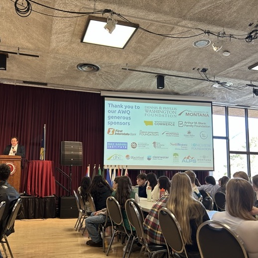 Gardiner group listening to speaker