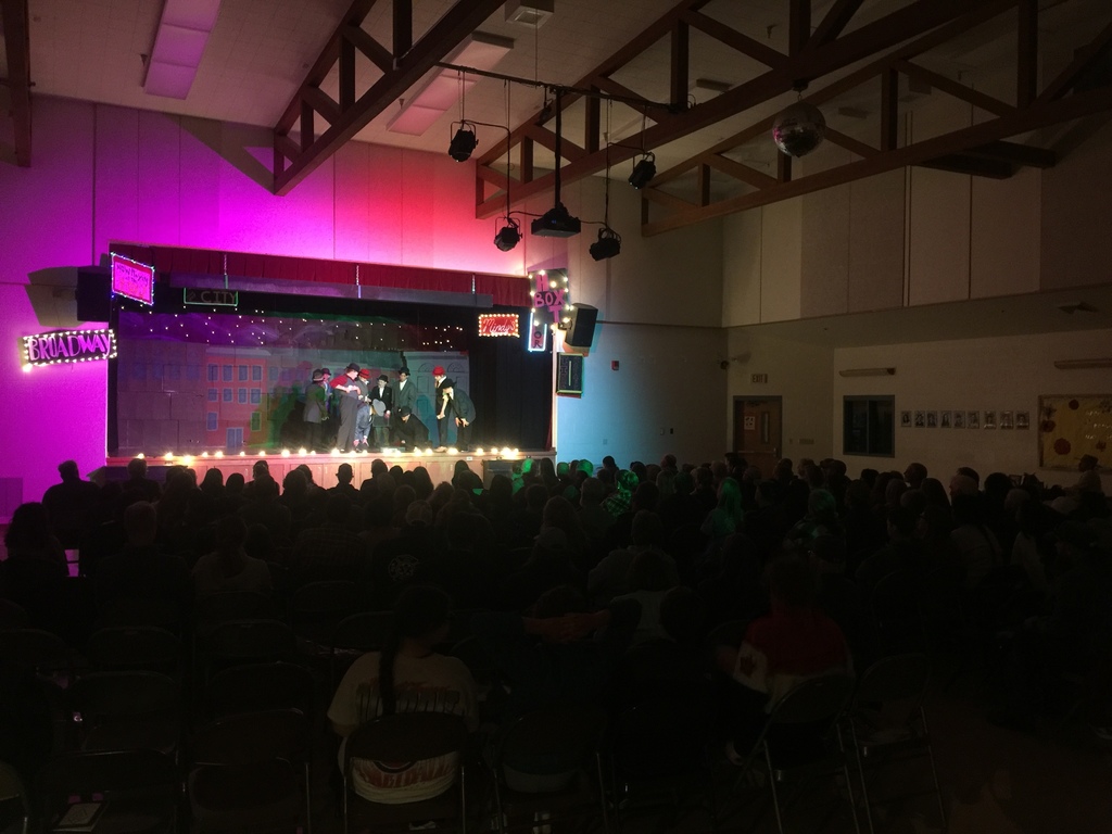 Guys and Dolls stage