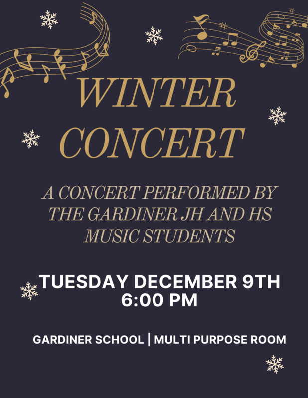 JH/HS Concert Flier