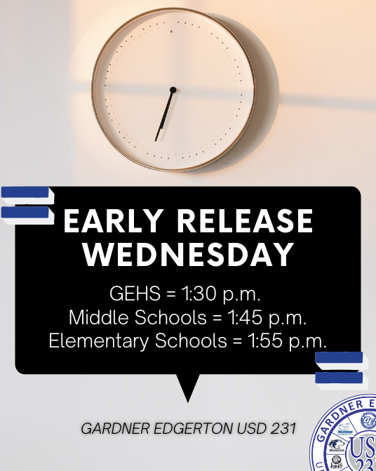 Early Release Reminder