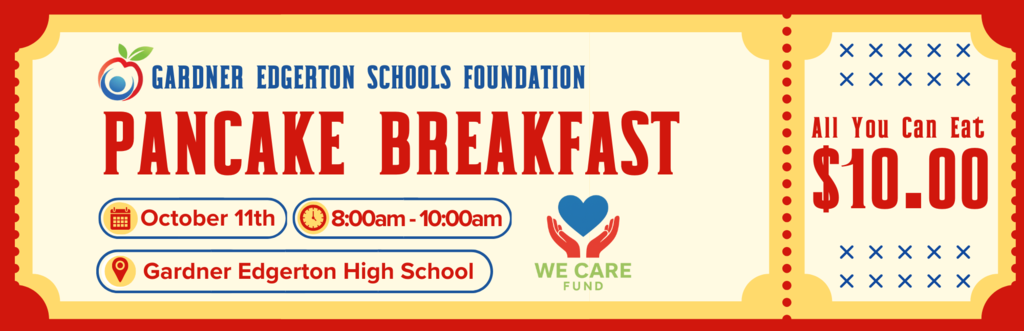 Pancake Breakfast Ticket Front