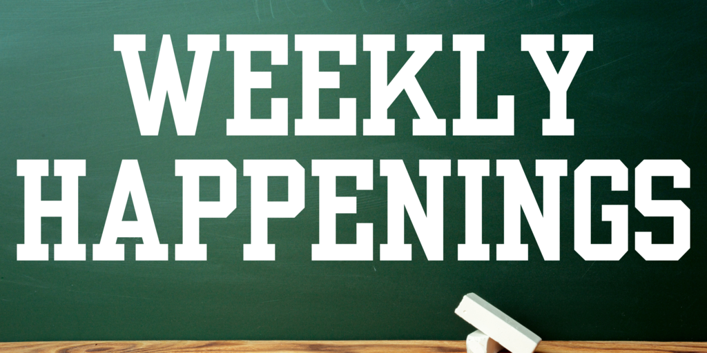 Weekly News 9/29 - 10/3