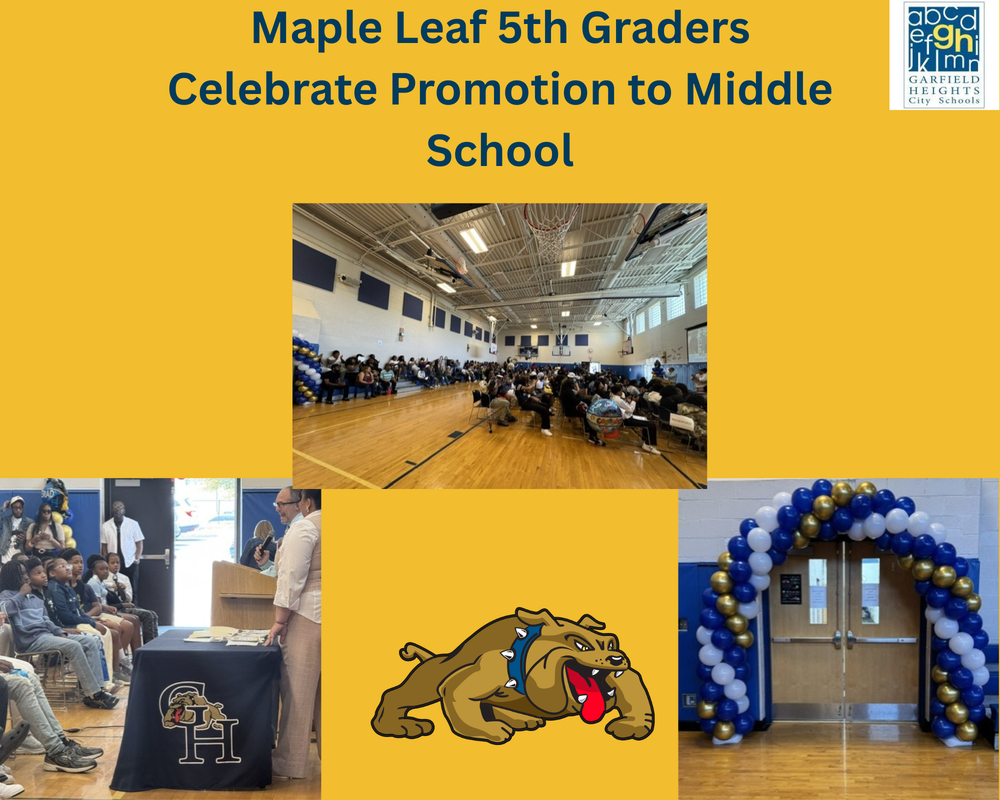 Maple leaf 5th grade graduation