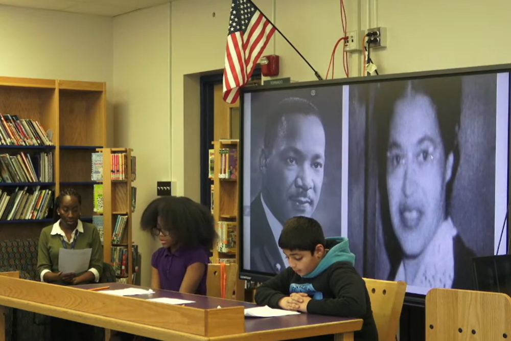 Maple Leaf Black History Month  Picture