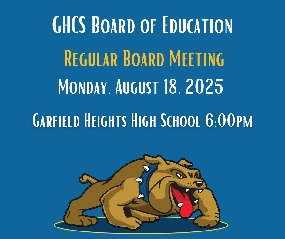 Board meeting GHCS 6:00 PM on August 18
