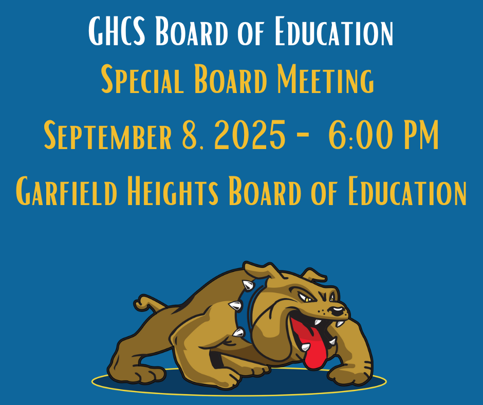 Special Board Meeting September 8, 2025 at 6:00 PM