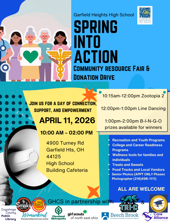 Spring Into Action Flyer