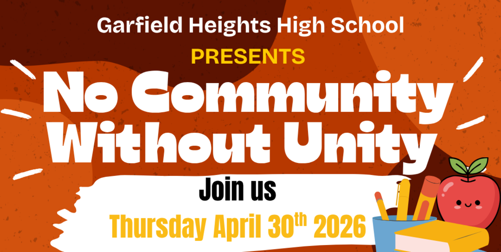 No Community Without Unity !