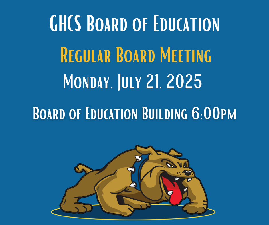 Juky 21, 2025 Regular School Board Meeting
