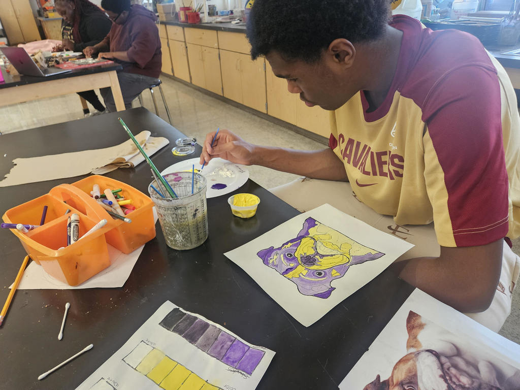 art students