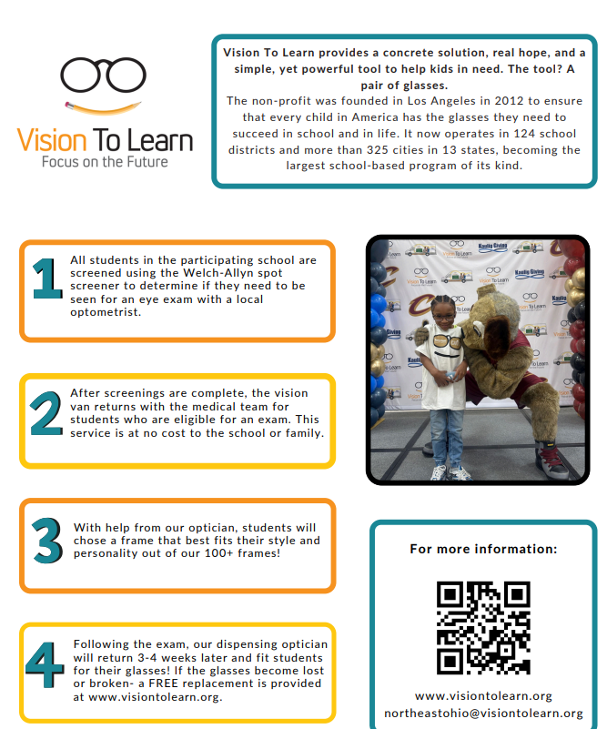 Vision 2 Learn: Providing Free Eye Exams and Glasses to Maple Leaf Students