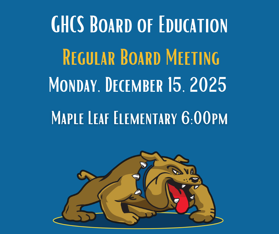 Regular Board Meeting at Maple Leaf Elementary