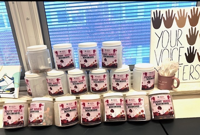 Penny War Donation over $600!