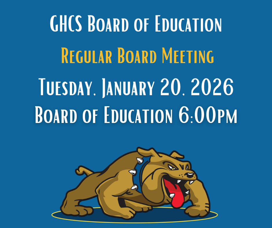 Board of Education Meeting January 20, 2026