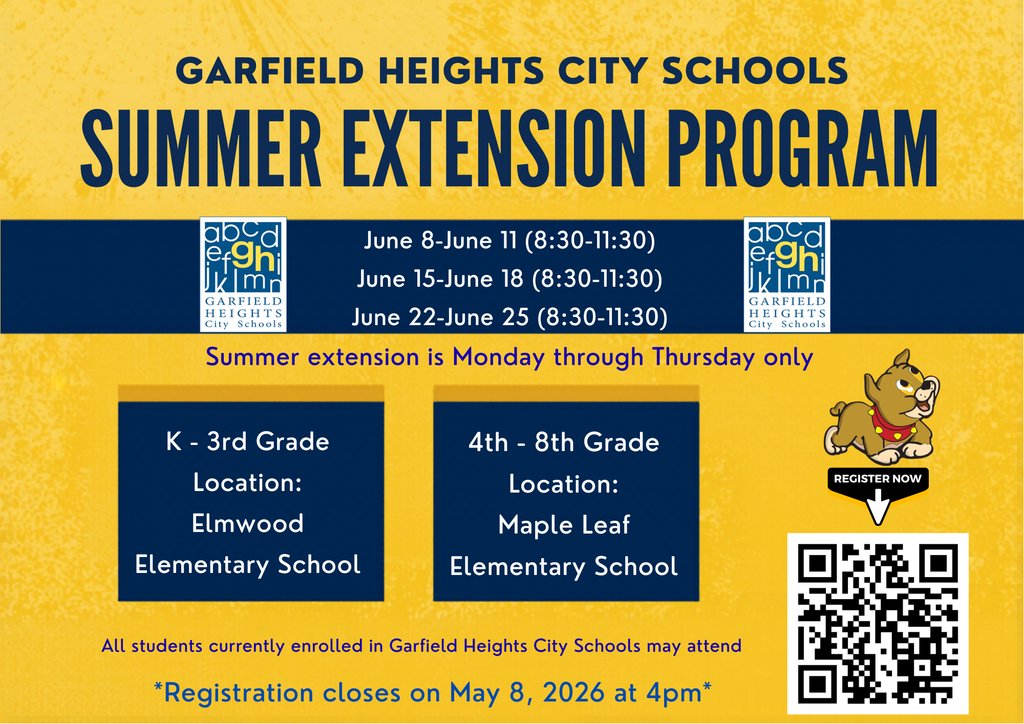 Summer Extension Program Flyer