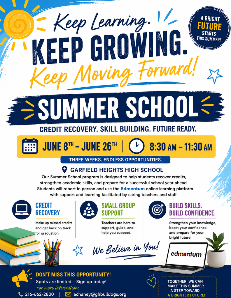 High School Summer School Registration !