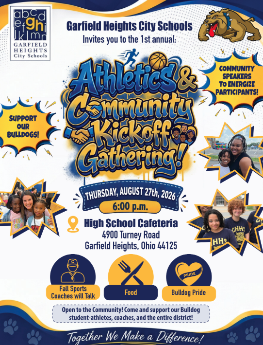 Athletics & Community Kickoff Gathering Thursday August 27, 2026