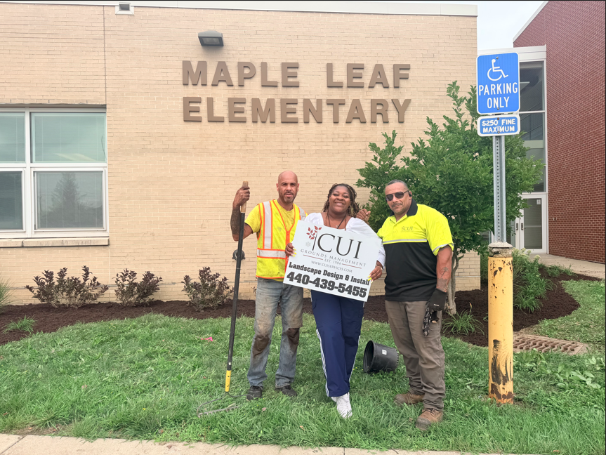 #CUIGroundsManagement #MapleLeafElementary