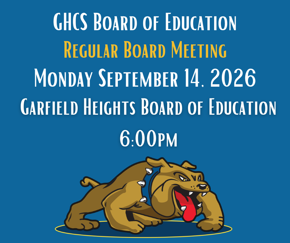 Special Board Meeting September 14, 2026 at 6:00 PM