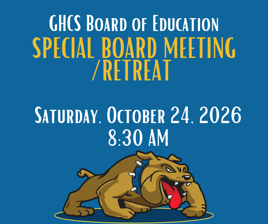 Notice of Special Board Meeting / Retreat October 24, 2026 at 8:30 AM
