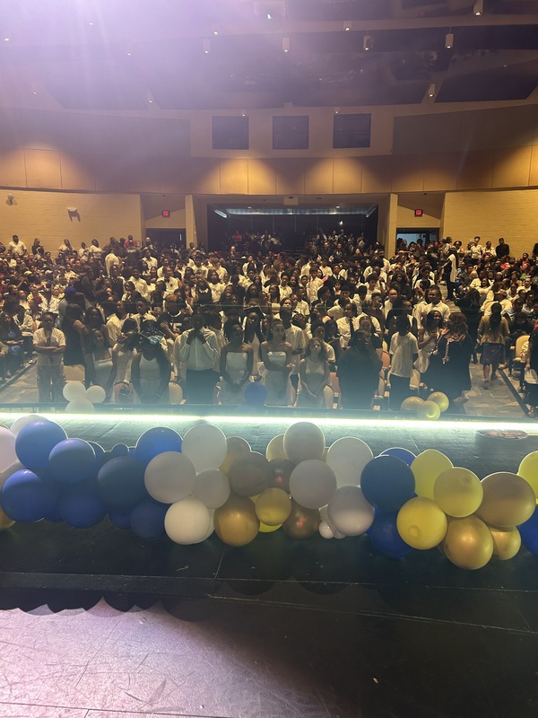 GHMS 8th grade promotion photo