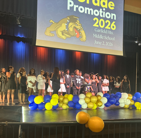 GHMS 8th grade promotion photo