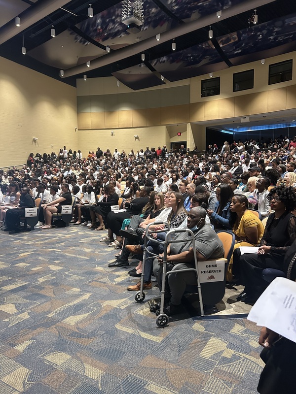 GHMS 8th grade promotion photo