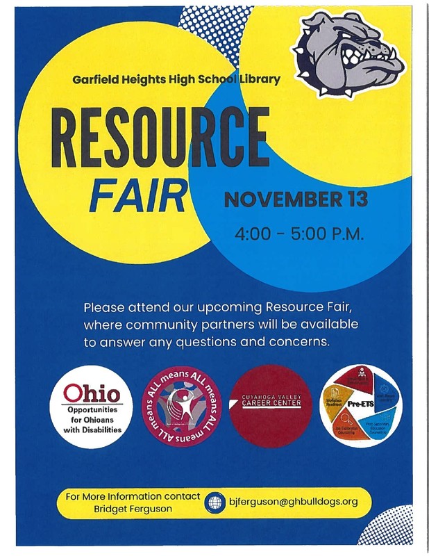 Resource Fair Flyer
