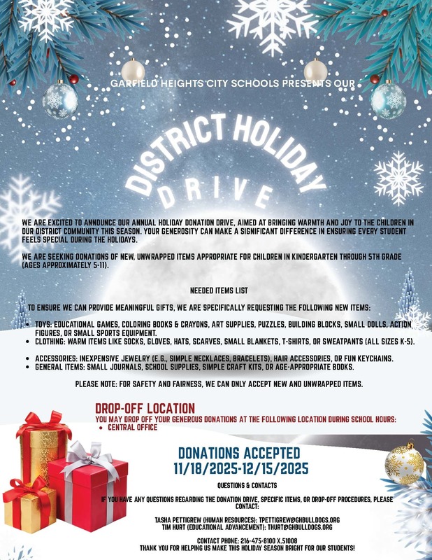 Holiday Drive Info