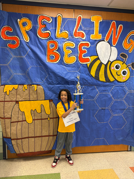 Spelling Bee winner photo