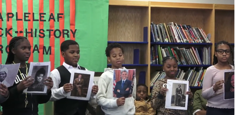 Maple leaf BHM Presentation Photo