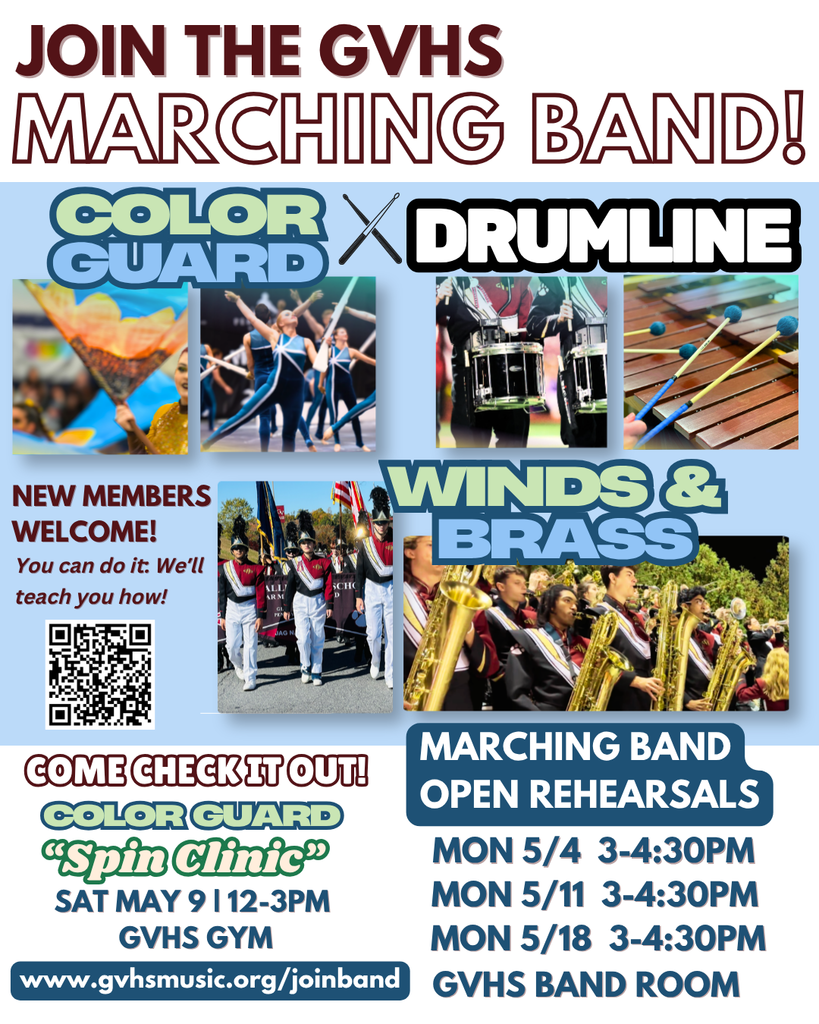 Join the GVHS Marching Band