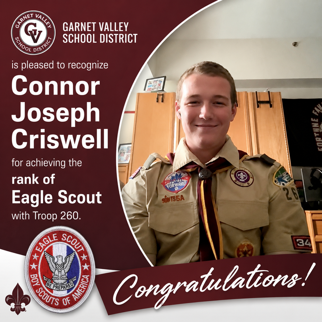 Eagle Scout Connor Joseph Criswell